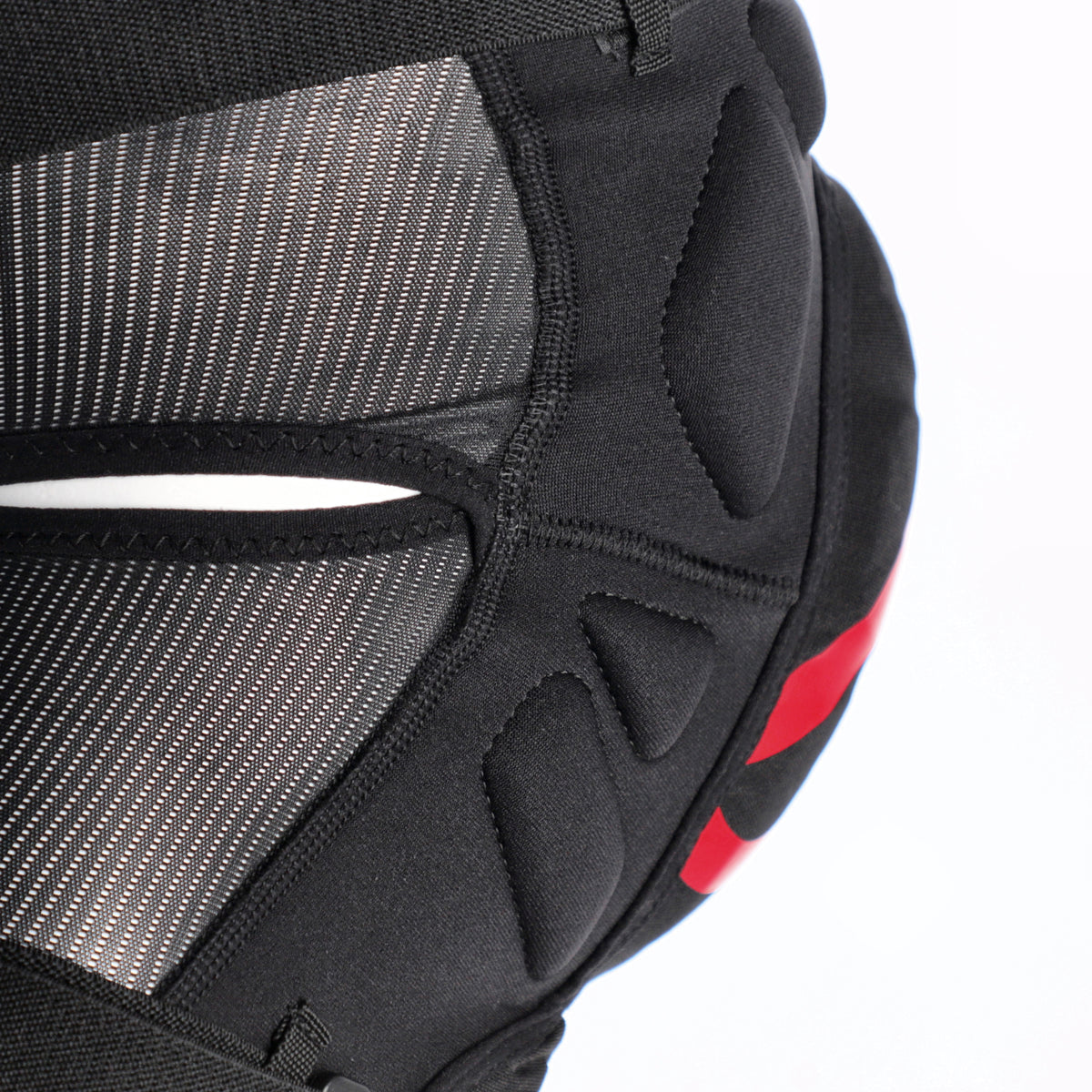 GINOCCHIERE SOFT NERO/ROSSO ACERBIS