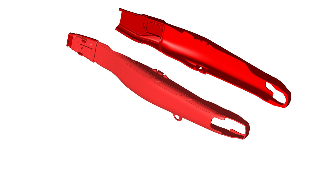 Protezioni Forcellone Teketmagnet Rosso Acerbis Beta RR 2T-4T (2013-2027) - Xtrainer (2015-2026)