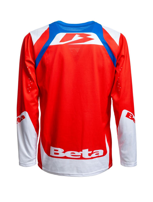 Beta enduro jersey blue/red/white