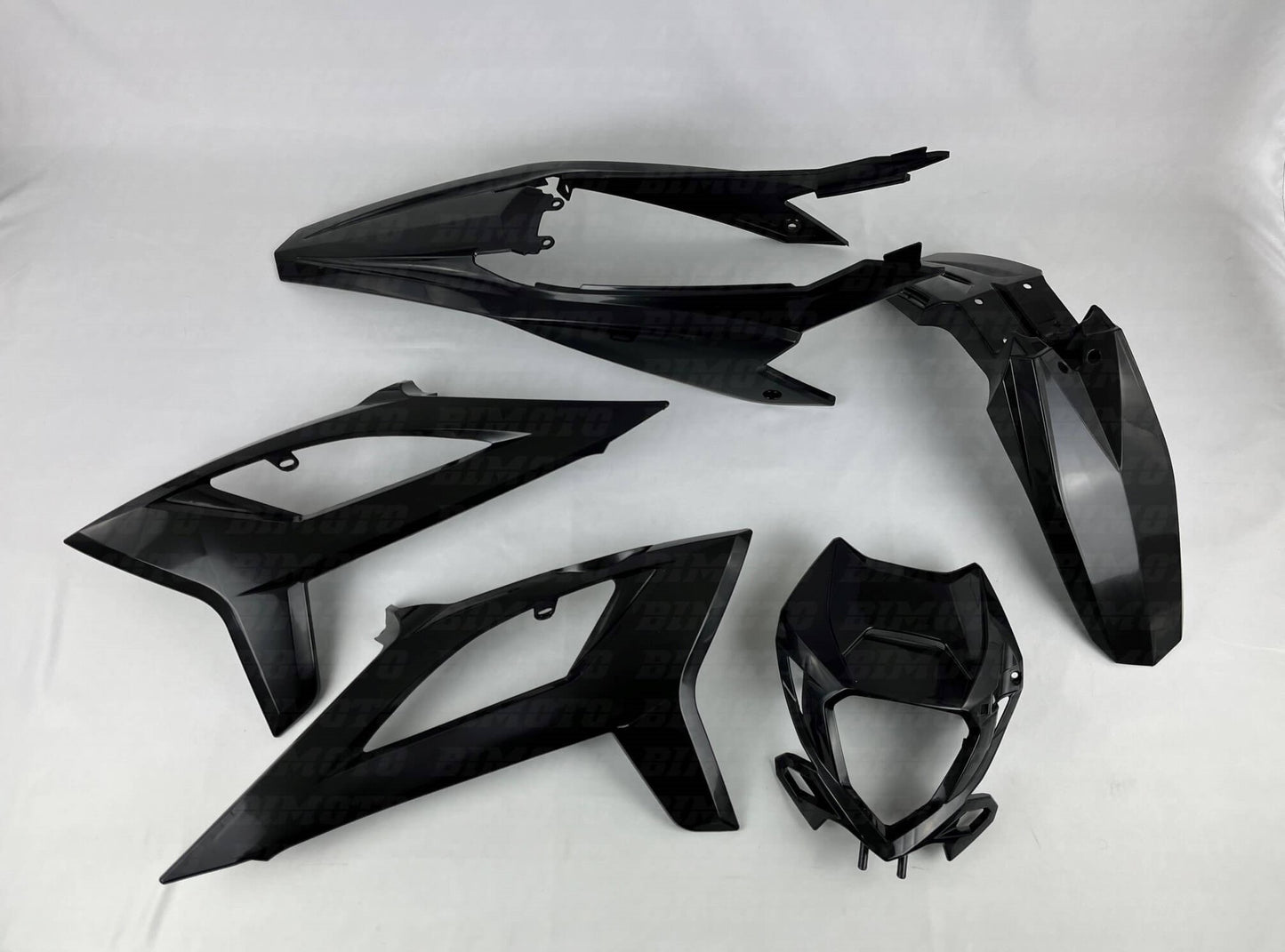 Kit Plastiche Originali Nero Beta RR 50 2T Motard Standard (2021–2026) OEM