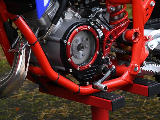 CNC Transparent Ignition Cover AM6 50 BETA - FANTIC - VENT - HM - YAMAHA