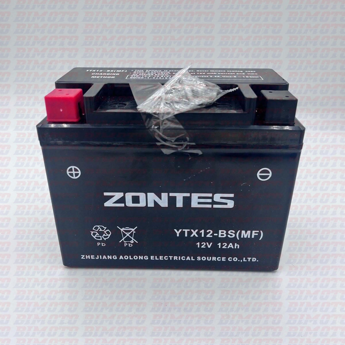 Battery Zontes ZT 350 D-E (2023-2024) - ZT 368 D-E-G (2025) OEM 1186200-002000