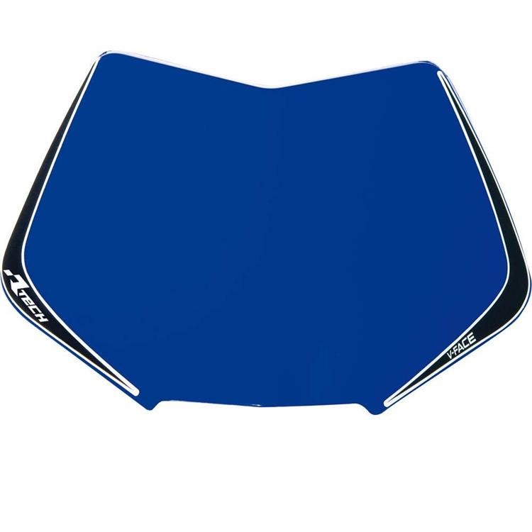 Ricambio tabella portanumero Portafaro V-Face Racetech Blu
