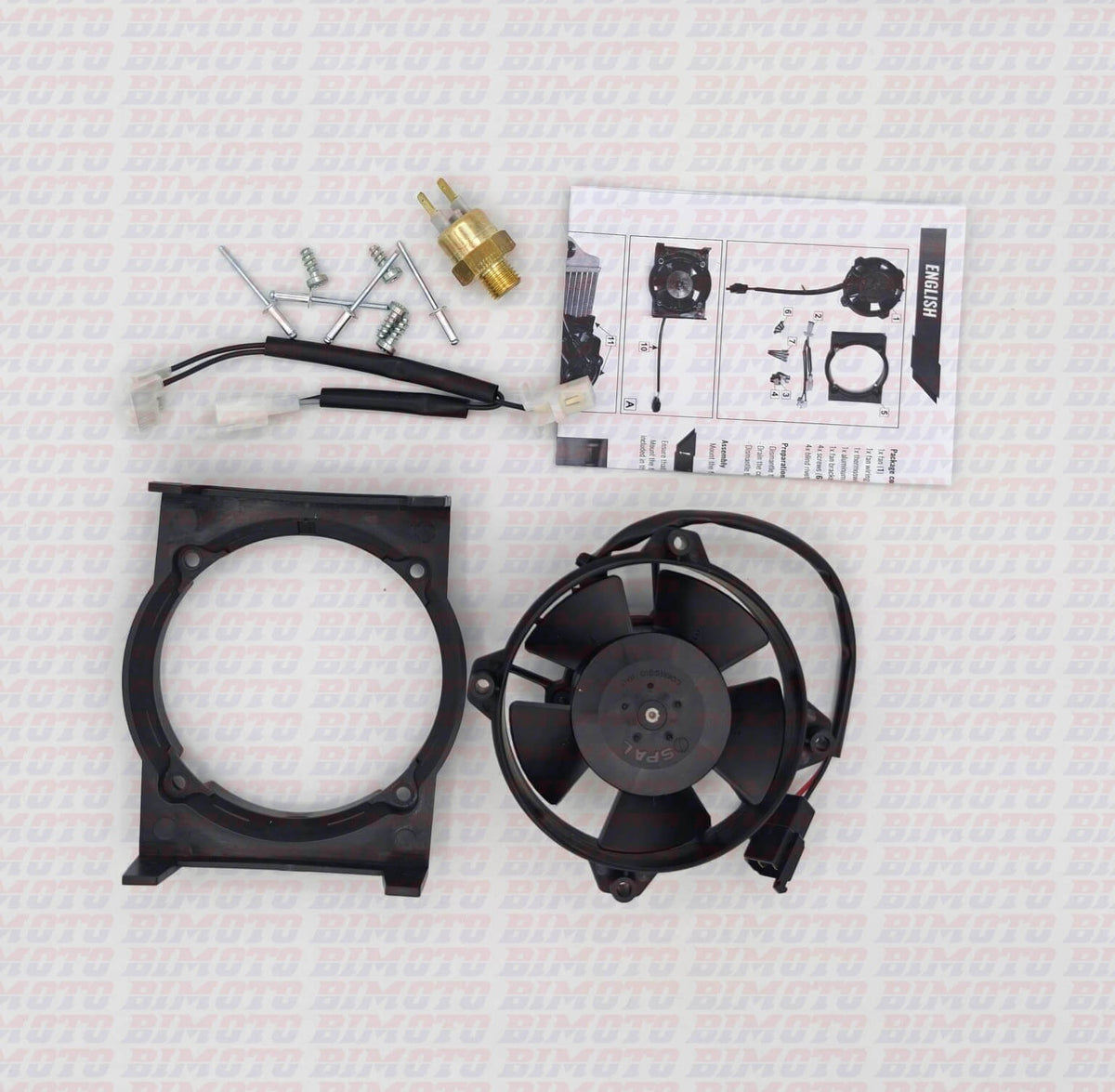 Kit elettroventola Beta RR 125-200-250-300 2T 2020-2025 EXED PARTS