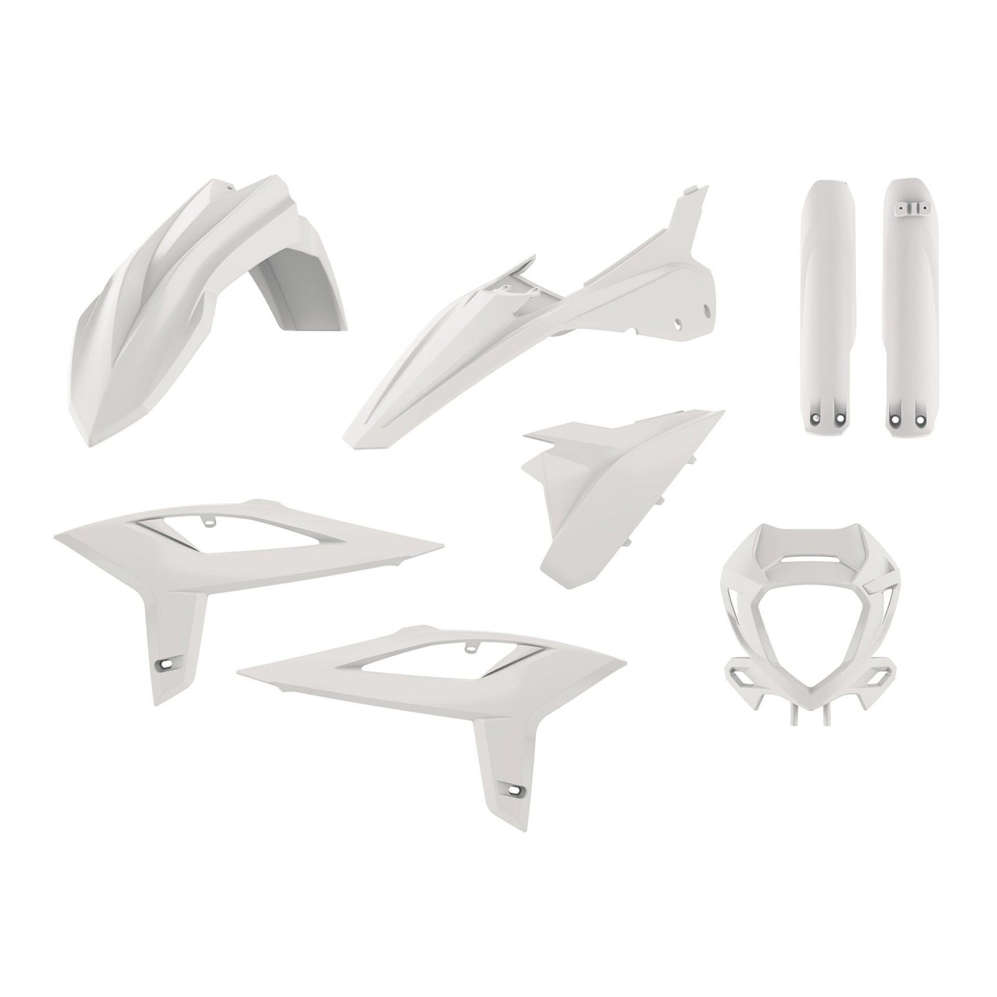 KIT PLASTICHE COMPLETO BIANCO BETA RR 125/200/250/300/350/390/430/480 2020/2022 POLISPORT