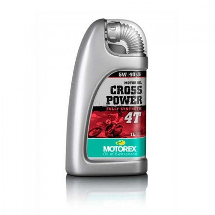 OLIO MOTORE MOTOREX CROSS POWER 4T 5W40 - 1LT