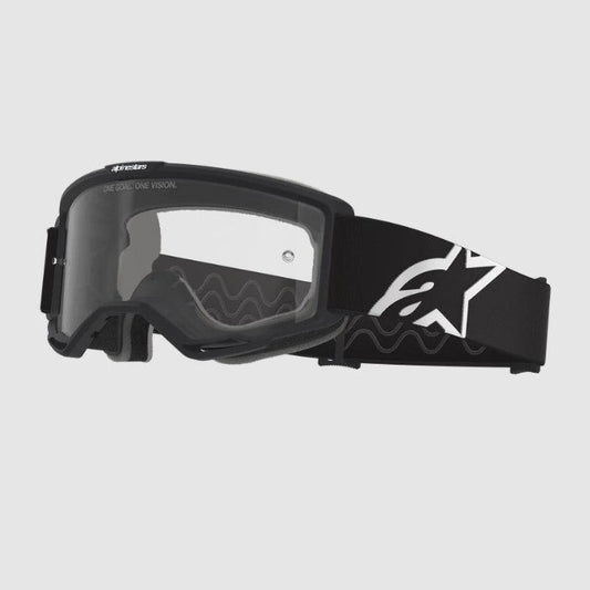 Maschera Alpinestars Vision OTG Nero per Occhiali da Vista – Lente Trasparente