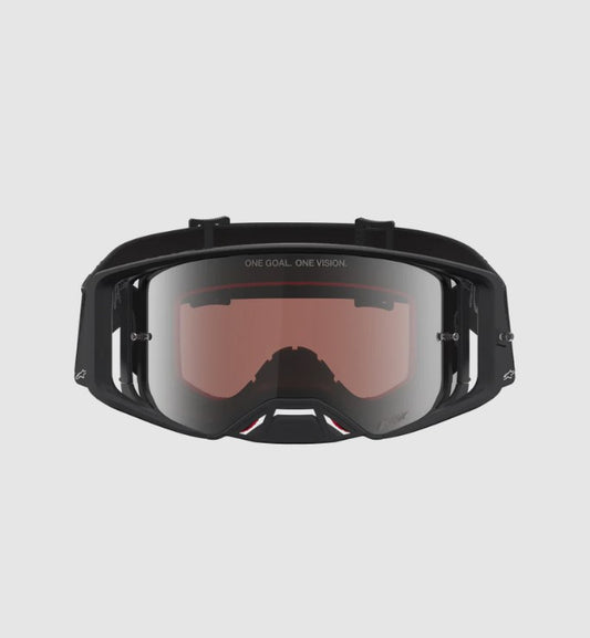 Maschera Alpinestars Supertech Vesta Nero/Argento – Lente Specchiata Argento
