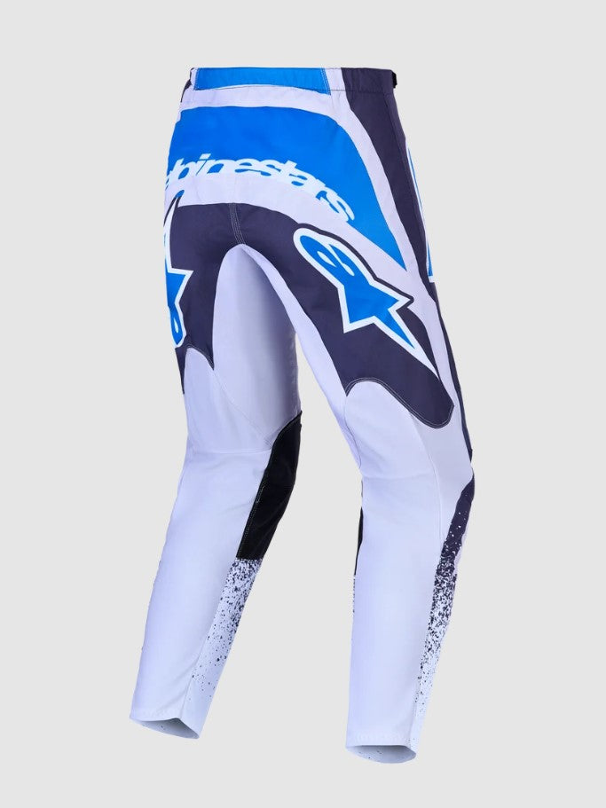 Pantaloni Cross Alpinestars Fluid Drag Grigio/Azzurro/Bianco