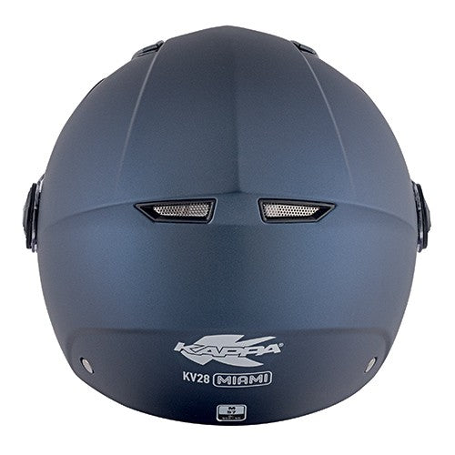 Casco Demi-jet Kappa KV28 EVO JOIN BASIC Blu opaco