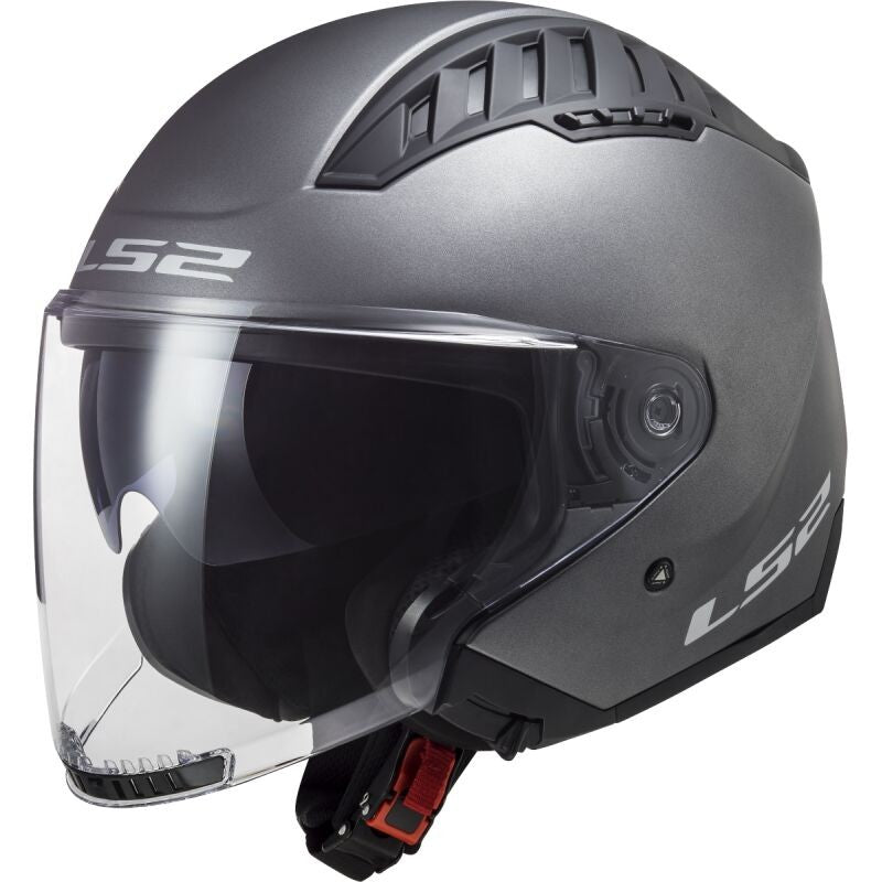 CASCO JET COPTER II MATT TITANIUM LS2