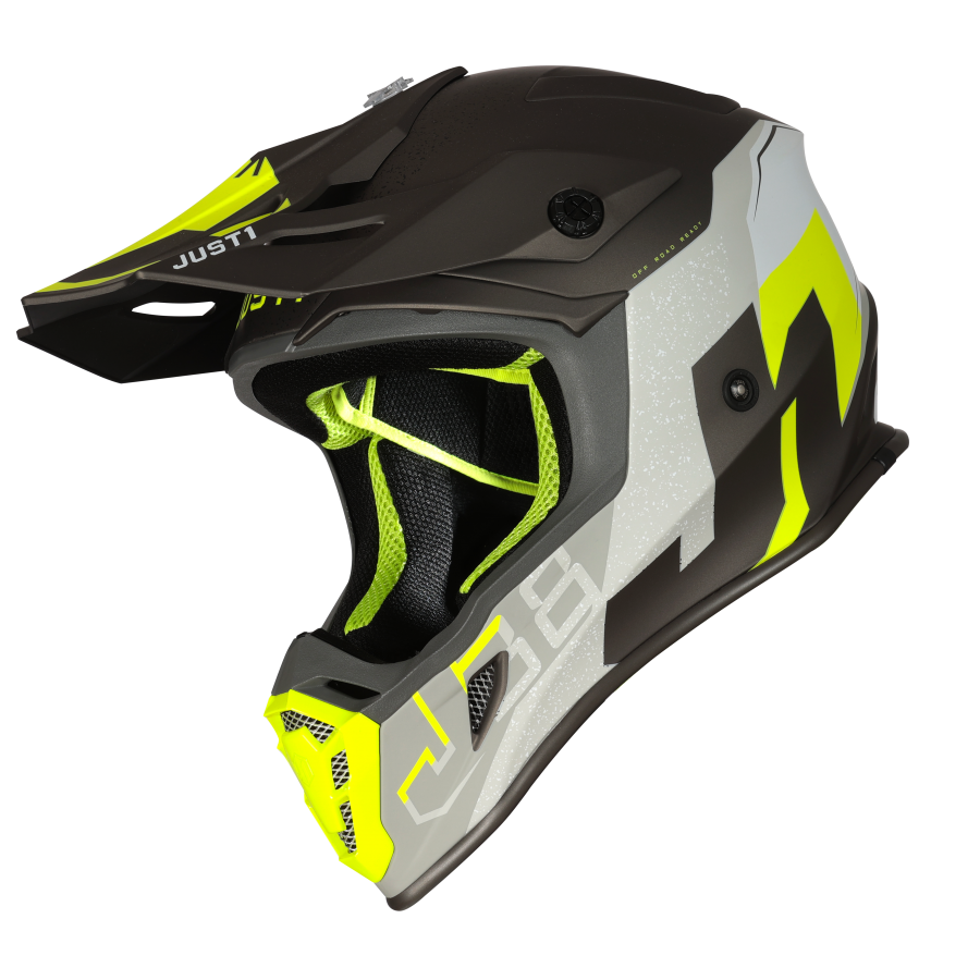 CASCO JUST1 J38 KORNER FLUO YELLOW TITANIUM