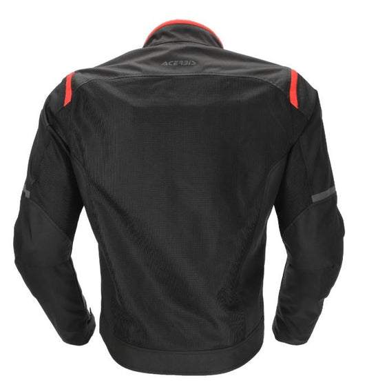 Giacca Estiva Ramsey Vented 2.0 Acerbis Rosso/Nero