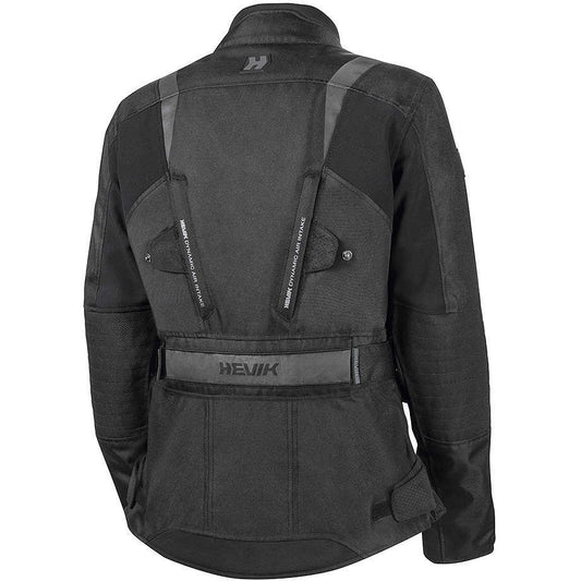 Giacca moto donna touring Stelvio Light Hevik Nero