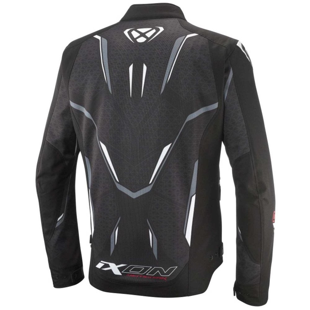 GIACCA MOTO ESTIVA DEMONIAK NERO/BIANCO