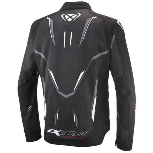 GIACCA MOTO ESTIVA DEMONIAK NERO/BIANCO