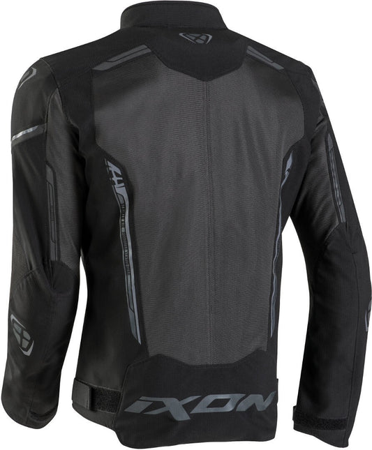 GIACCA MOTO ESTIVA STRIKER AIR IXON NERO/ANTRACITE