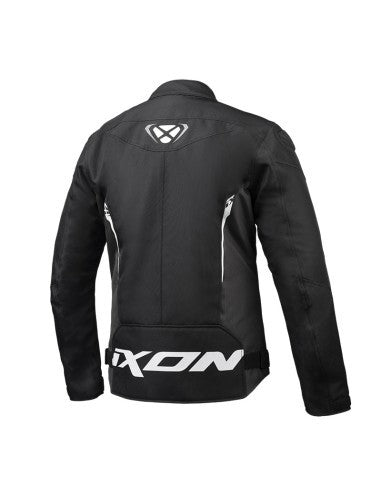 GIACCA MOTO IXON CORDOLO NERA/ANTRACITE/BIANCA