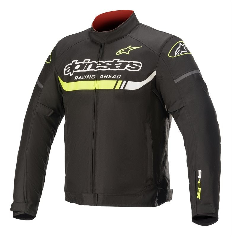 Giacca T-Sp S Ignition Waterproof nero giallo fluo