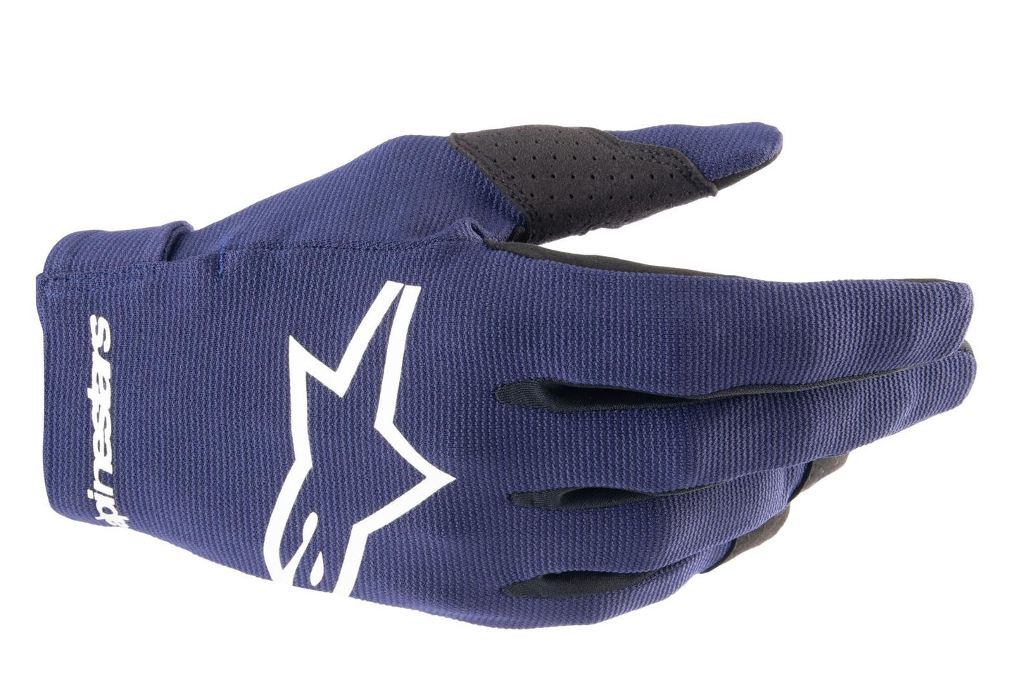 Guanti Cross Radar Night Navy Blue Bianco Alpinestars