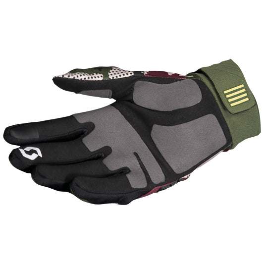 Guanti enduro X-Plore Scott Verde militare