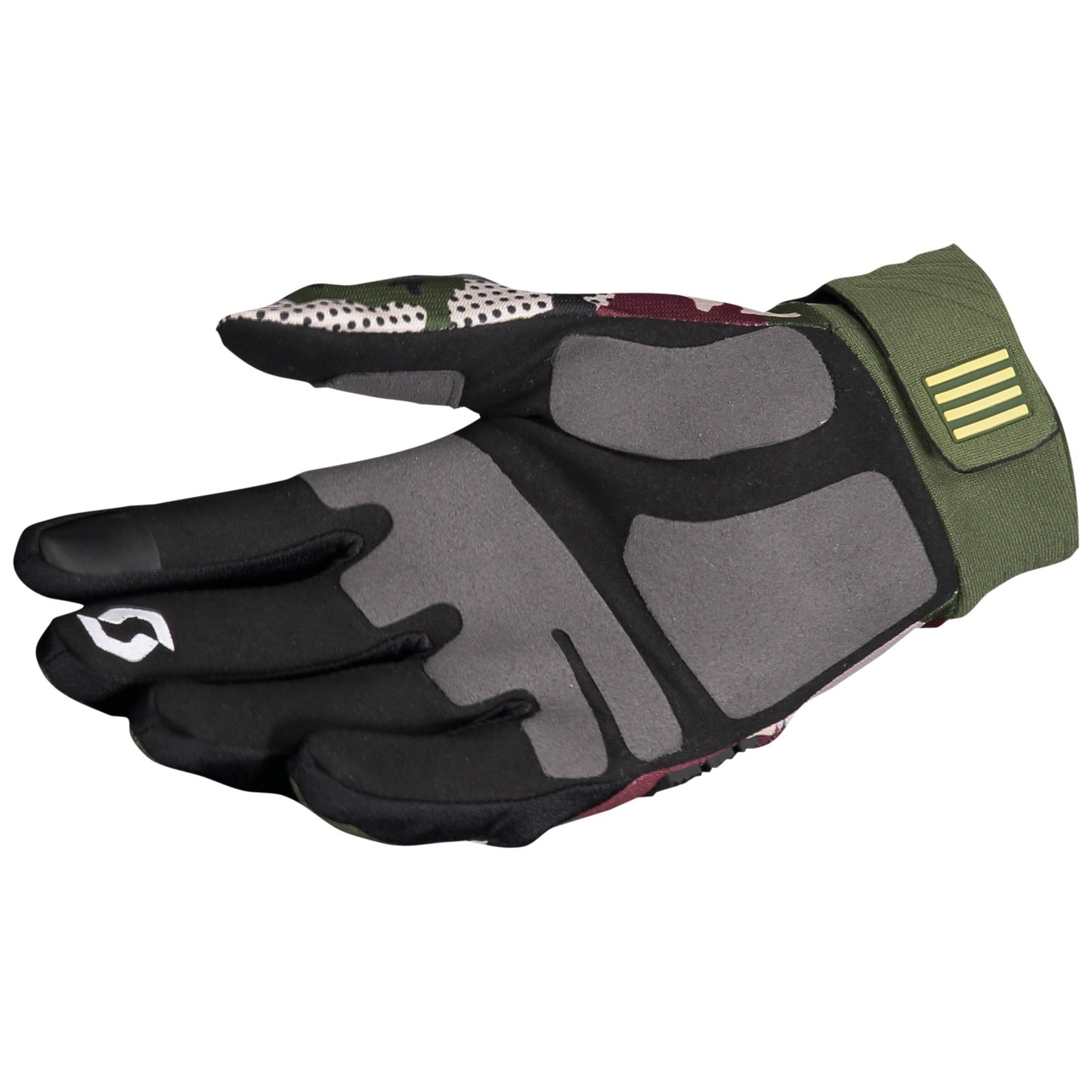 Guanti enduro X-Plore Scott Verde militare