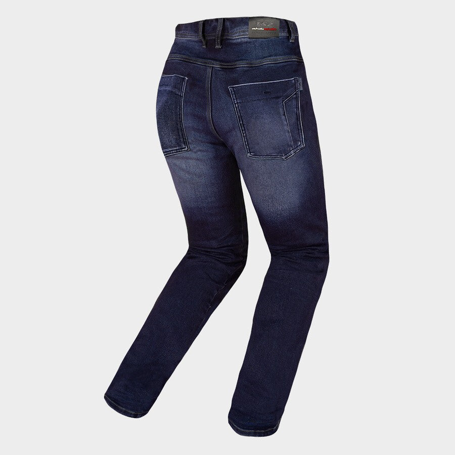 JEANS MOTO BRADFORD MAN DARK BLUE LS2