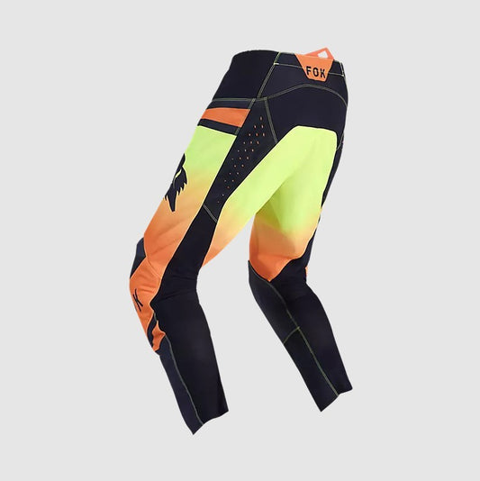 Kit Cross Enduro Fox 180 Shield – Maglia + Pantaloni Giallo/Arancio