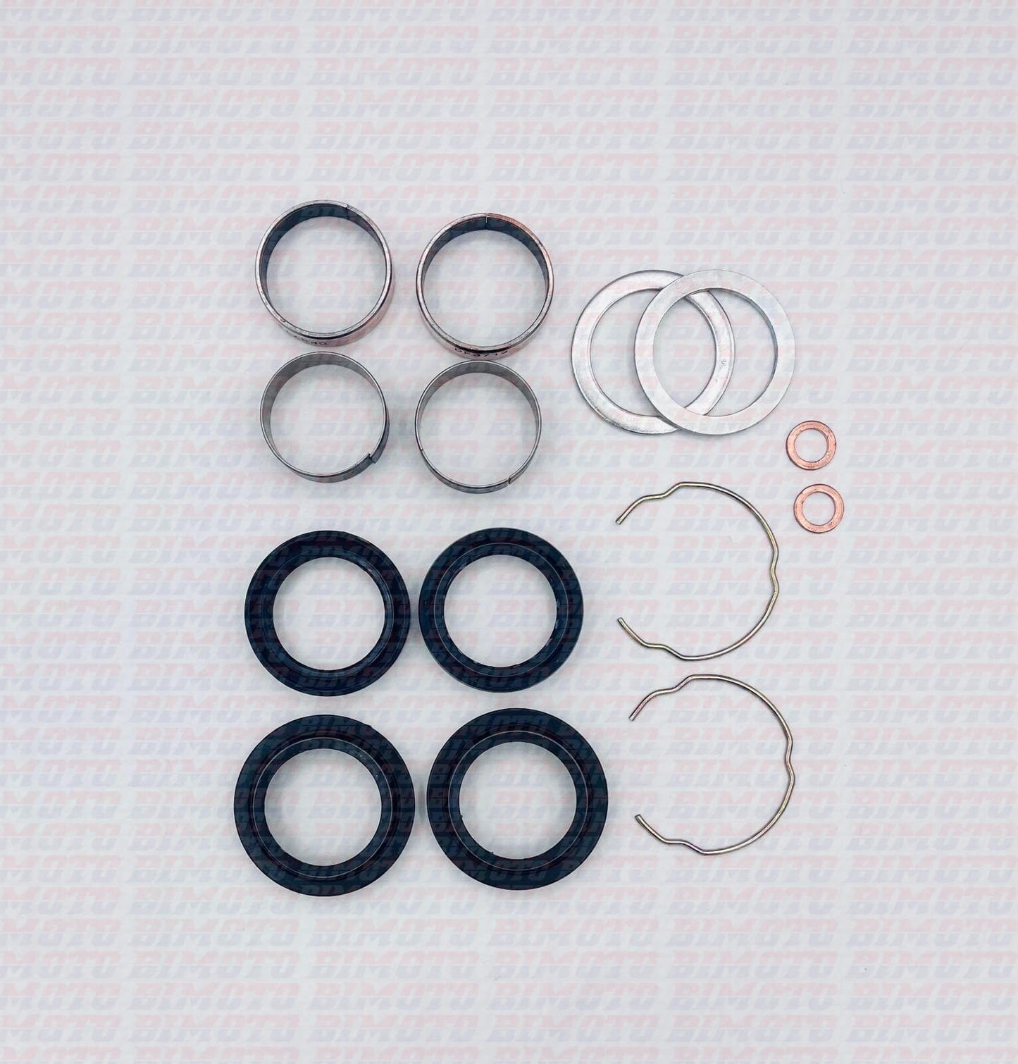 Kit forcella (anelli di tenuta + kit boccole) Beta RR 50 Enduro/Motard Standard 2012/2025