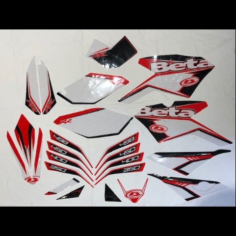 Kit Adesivi Beta RR 350 / 400 / 450 / 498 4T (2010-2012) OEM 020433708000