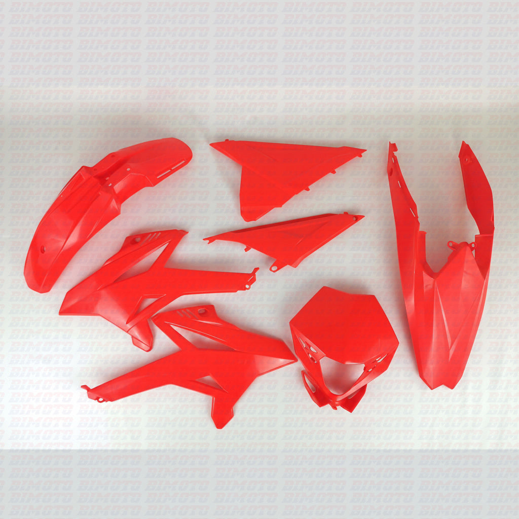 Kit Plastiche Motard Beta RR 125 4T LC (2019-2020) Rosso OEM