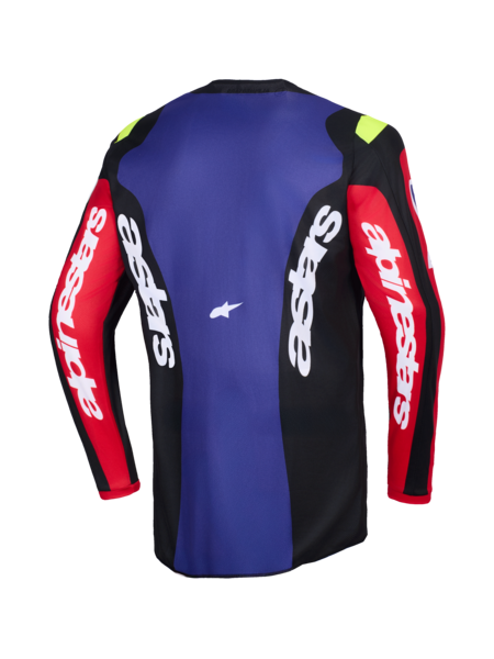 Maglia Cross Fluid Grid Rosso/Viola Alpinestars