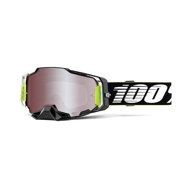 MASCHERA 100% ARMEGA RACR LIMITED EDITION - LENTE A SPECCHIO HIPER SILVER