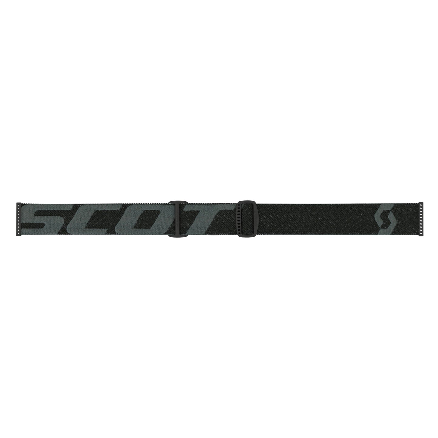 Maschera Scott Primal nero lente specchiata argento