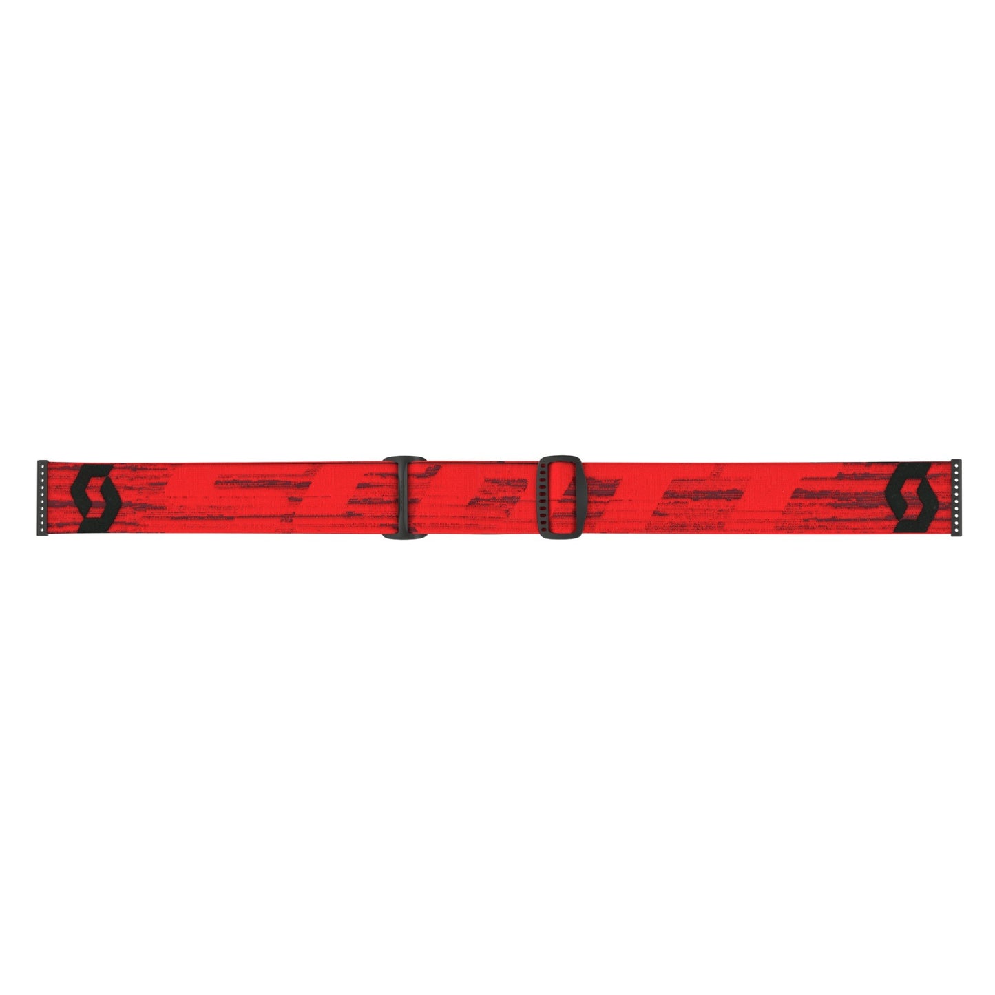 Maschera Scott Split OTG rosso lente chiara portatore d'occhiali