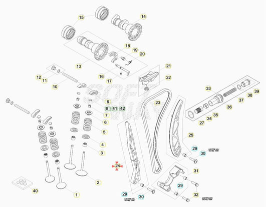 Pattino fisso distribuzione Beta RR 350-390-400-430-450-480-498-520 2010/2019