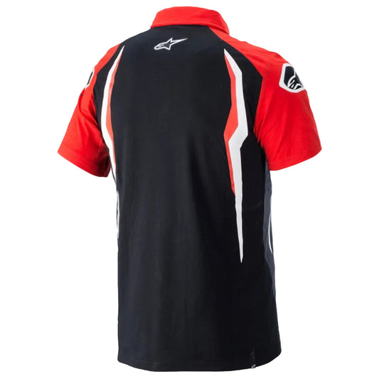 Polo Honda Alpinestars Rosso/Nero/Bianco