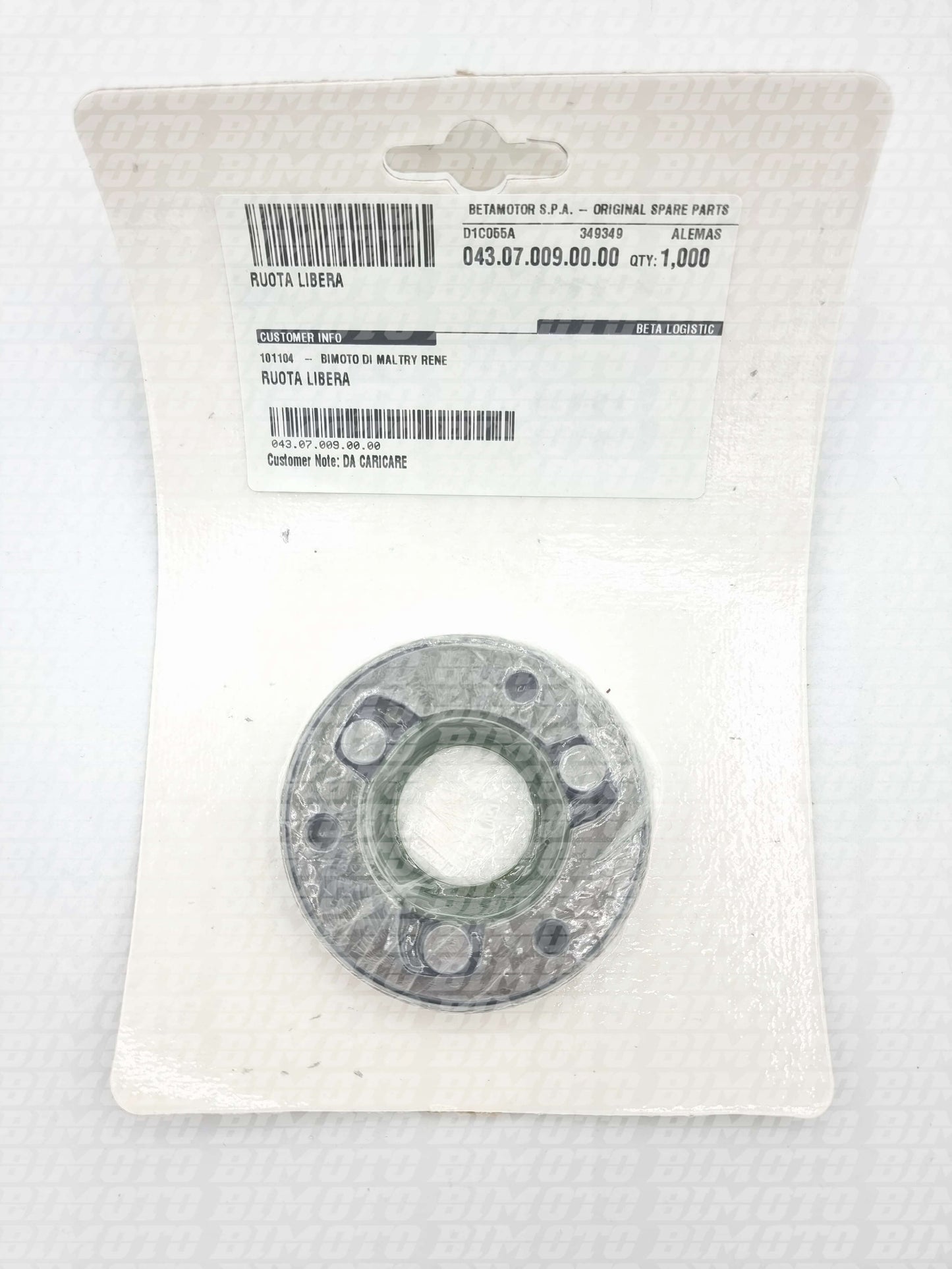 Ruota libera completa Beta RR 125 4T LC Enduro-Motard 2021/2025