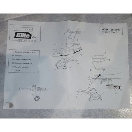 Staffe portavaligie/bauletto universali 