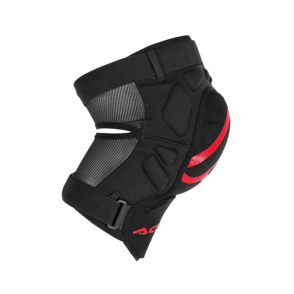 GINOCCHIERE SOFT NERO/ROSSO ACERBIS