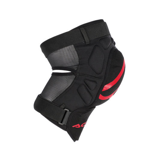 GINOCCHIERE SOFT NERO/ROSSO ACERBIS