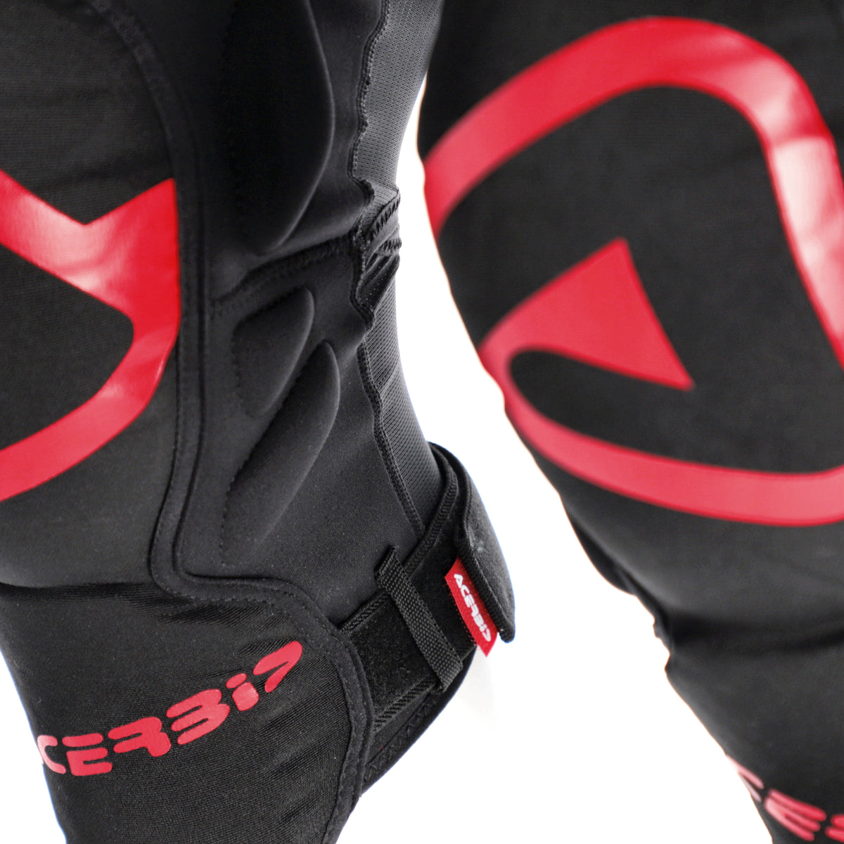 GINOCCHIERE SOFT NERO/ROSSO ACERBIS