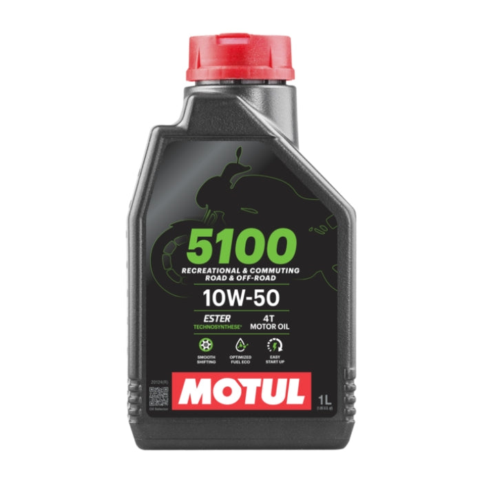 Olio Motore MOTUL 5100 10W-50 4T 100% Sintetico