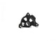 KIT DI MONTAGGIO NERO PARADISCO ANTERIORE X-BRAKE BETA RR 2T-4T (2013-2027)