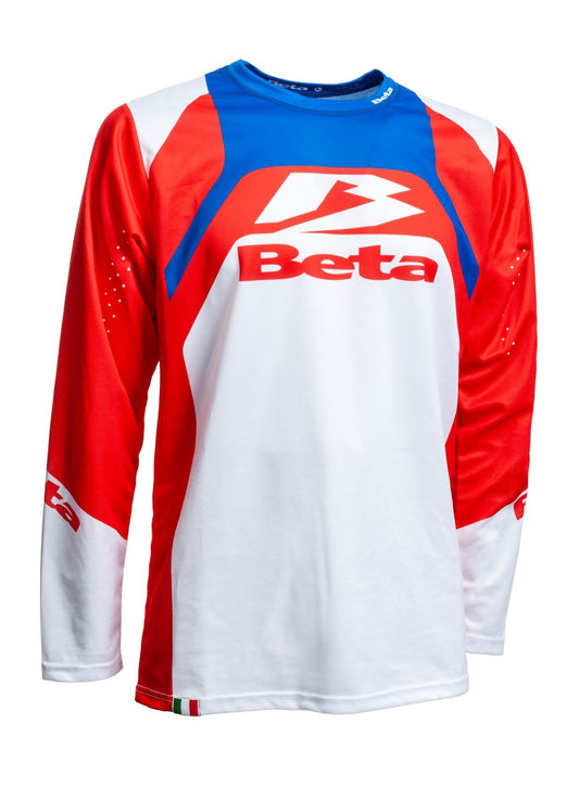 Beta enduro jersey blue/red/white