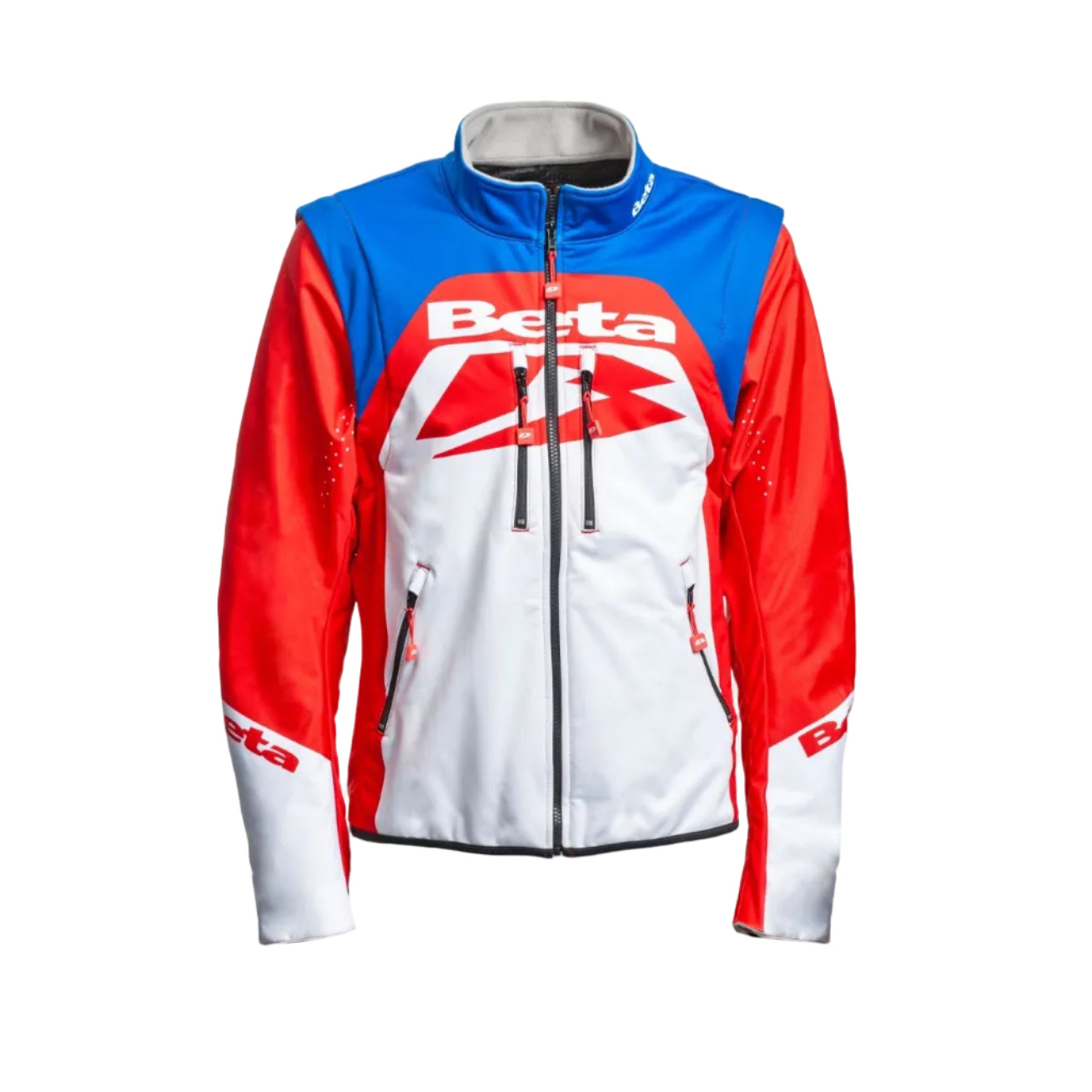 Giacca enduro softshell Beta rosso/bianco/blu