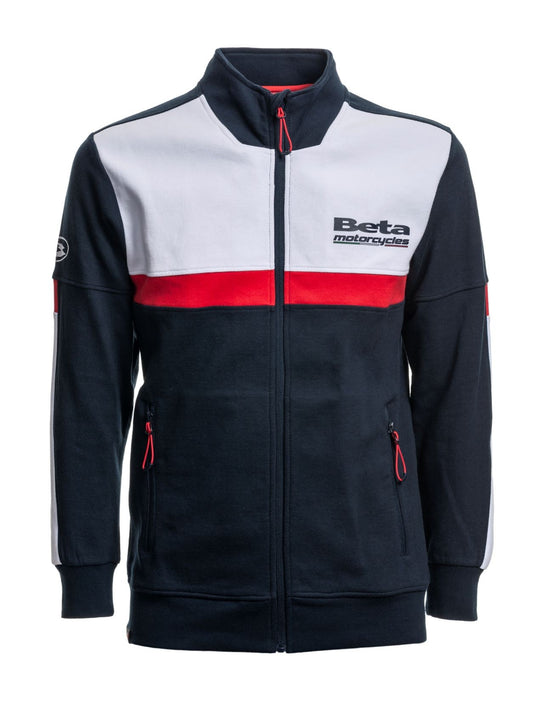 Beta Team Replica Paddock Zip-up Sweatshirt blue/red/white
