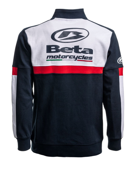 Beta Team Replica Paddock Zip-up Sweatshirt blue/red/white