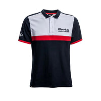 Polo paddock Team Replica Beta blu/rosso/bianco