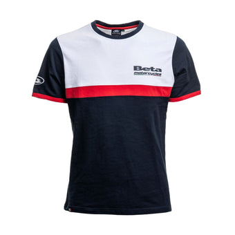 compare product T-shirt Paddock Team Replica Beta Blu / Rosso / Bianco
